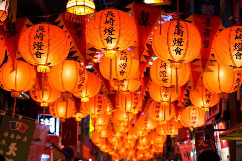 lễ hội lồng đèn Nagasaki lễ hội lồng đèn Nagasaki
